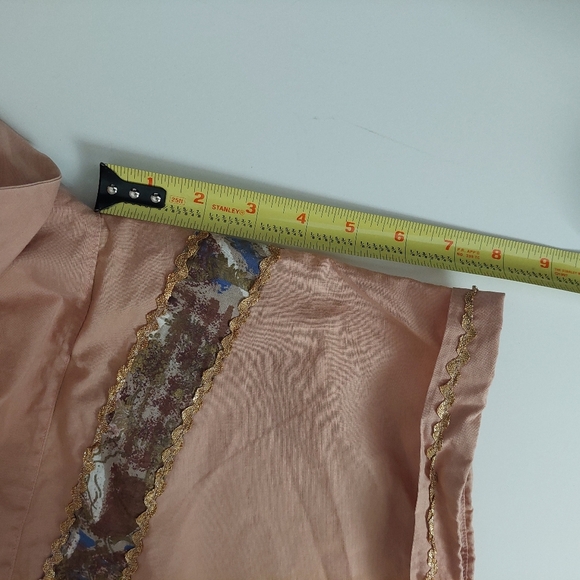 Vintage Mocha Color "Patio Set" Top And Skirt - Picture 15 of 15